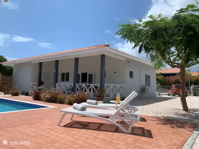 Casa C24 avec piscine privée | Curaçao, Banda Abou (ouest), Fontein - villa Terrasse de piscine