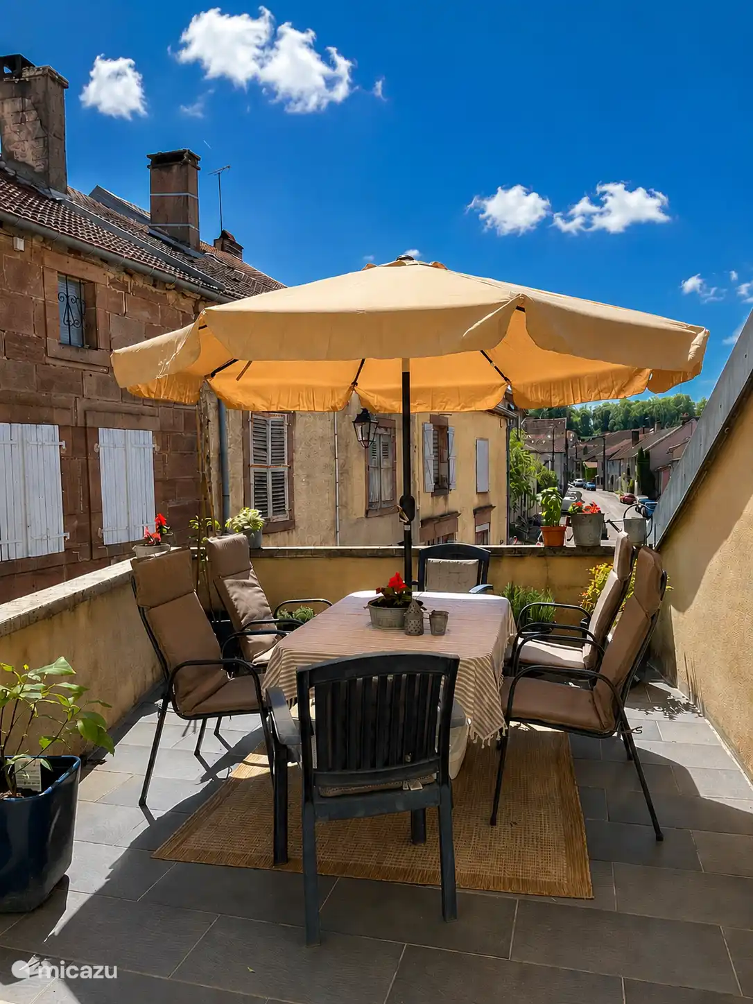 vakantiehuis huren in Magny Les Jussey, Haute-Saône, Frankrijk - Gite Terrasse