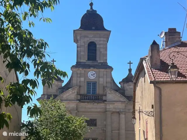 Terrasse du gîte | France, Haute-Saône, Vauvillers - maison de vacances Église de Vauvillers