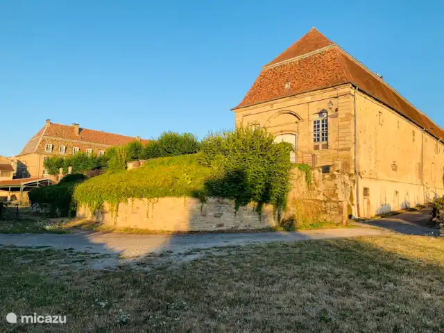 Terrasse du gîte | France, Haute-Saône, Vauvillers - maison de vacances Château de Vauvillers