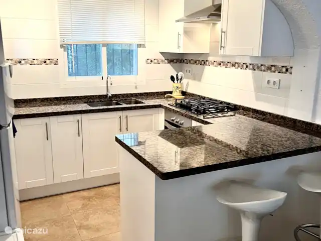 Luces del Mar en España, Costa Blanca, Benitachell - bungaló Cocina