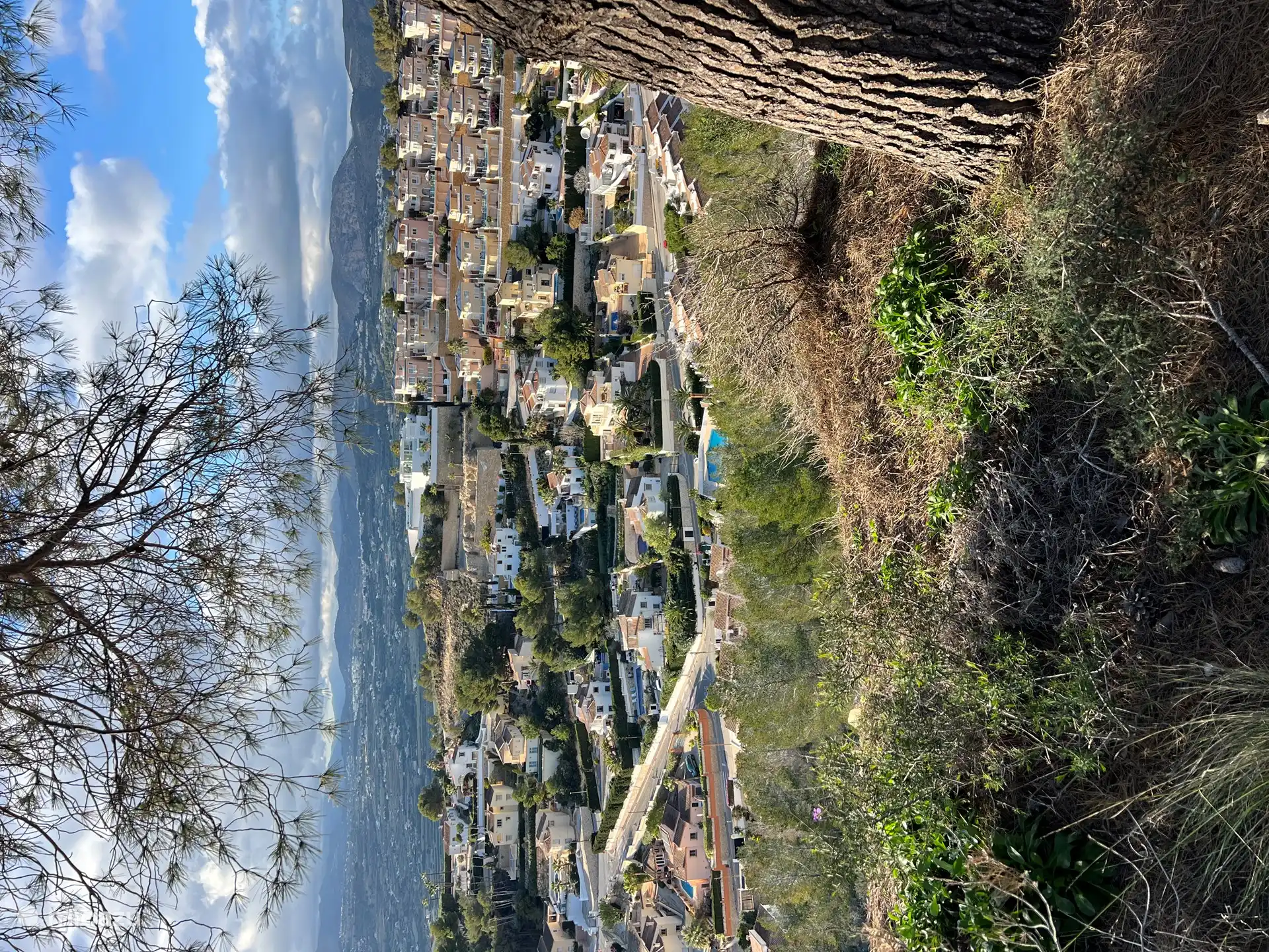 Die Gegend, in der sich die Villen befinden, von Cumbre de Sol