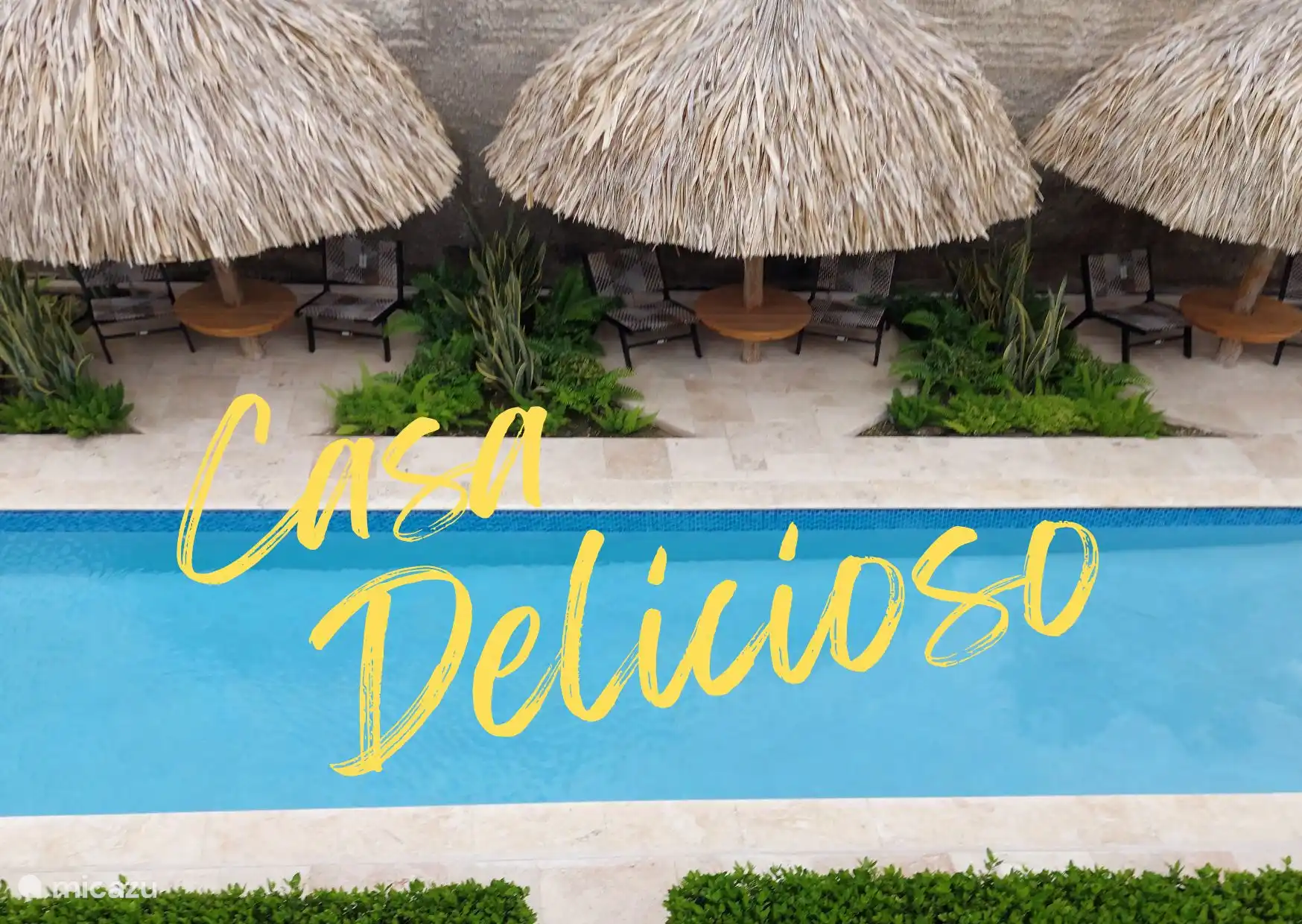 Appartement moderne dans un petit complexe à distance de marche de la plage de Mambo