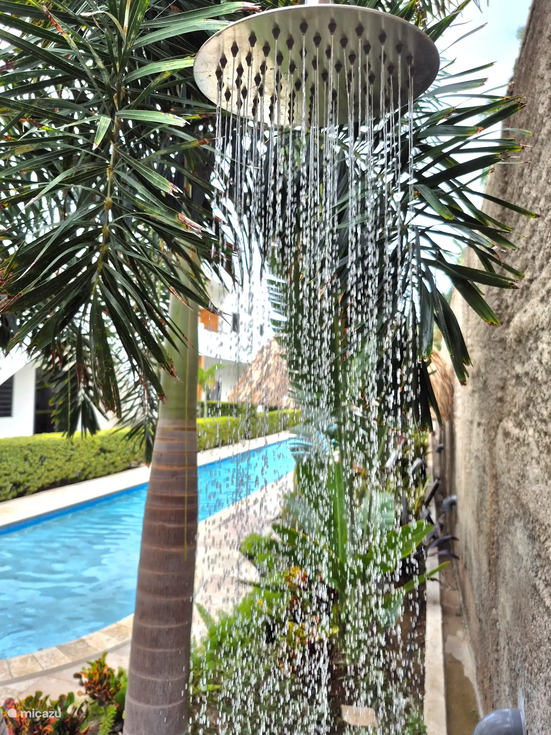 Douche à l’extérieur