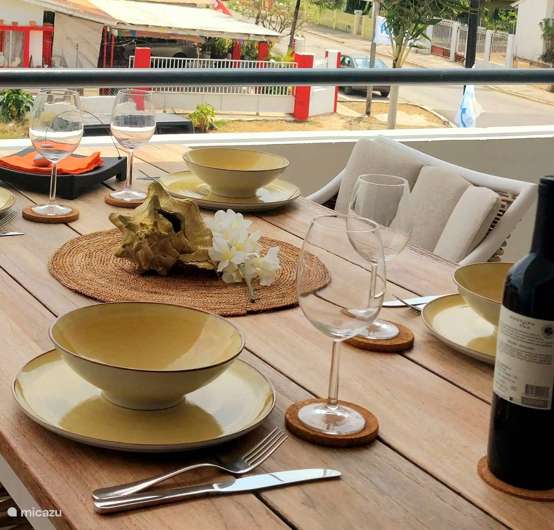 Profitez de la terrasse