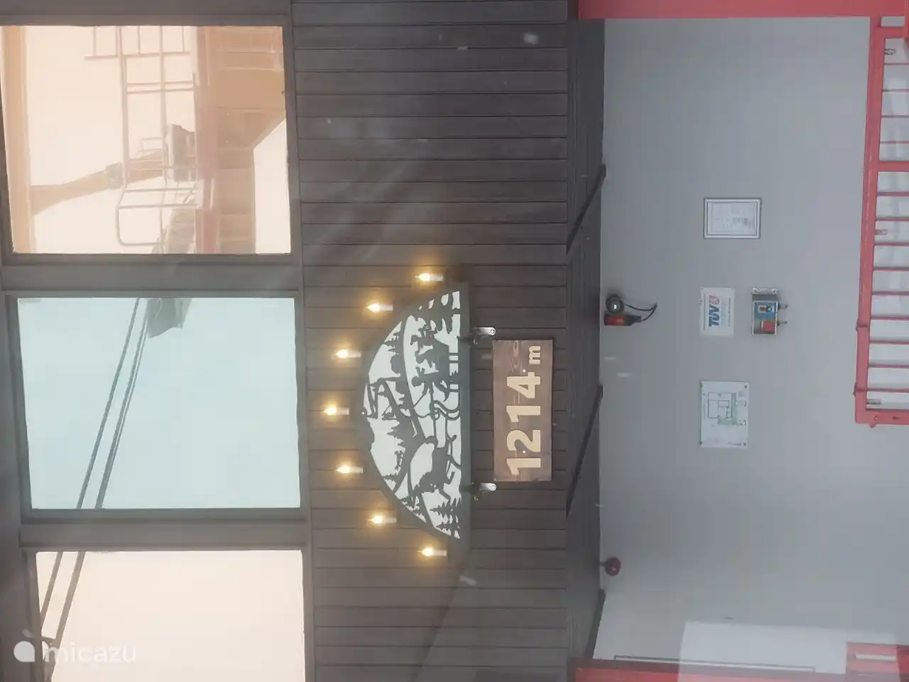 the highest point is 1214m