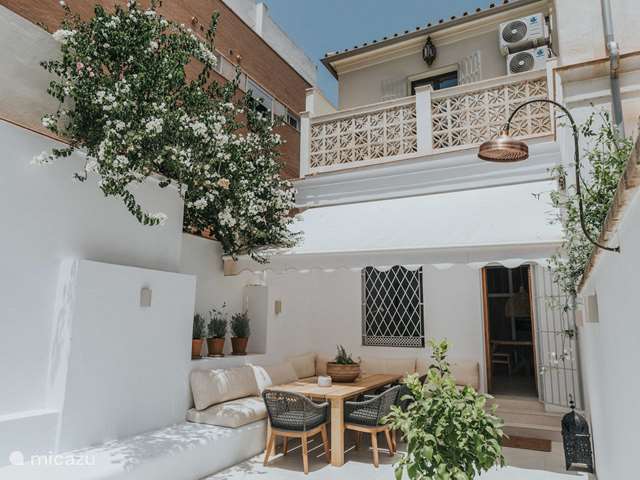 Vakantiehuis Spanje, Costa del Sol, Malaga - geschakelde woning Prachtig huisje Pedregalejo, Malaga
