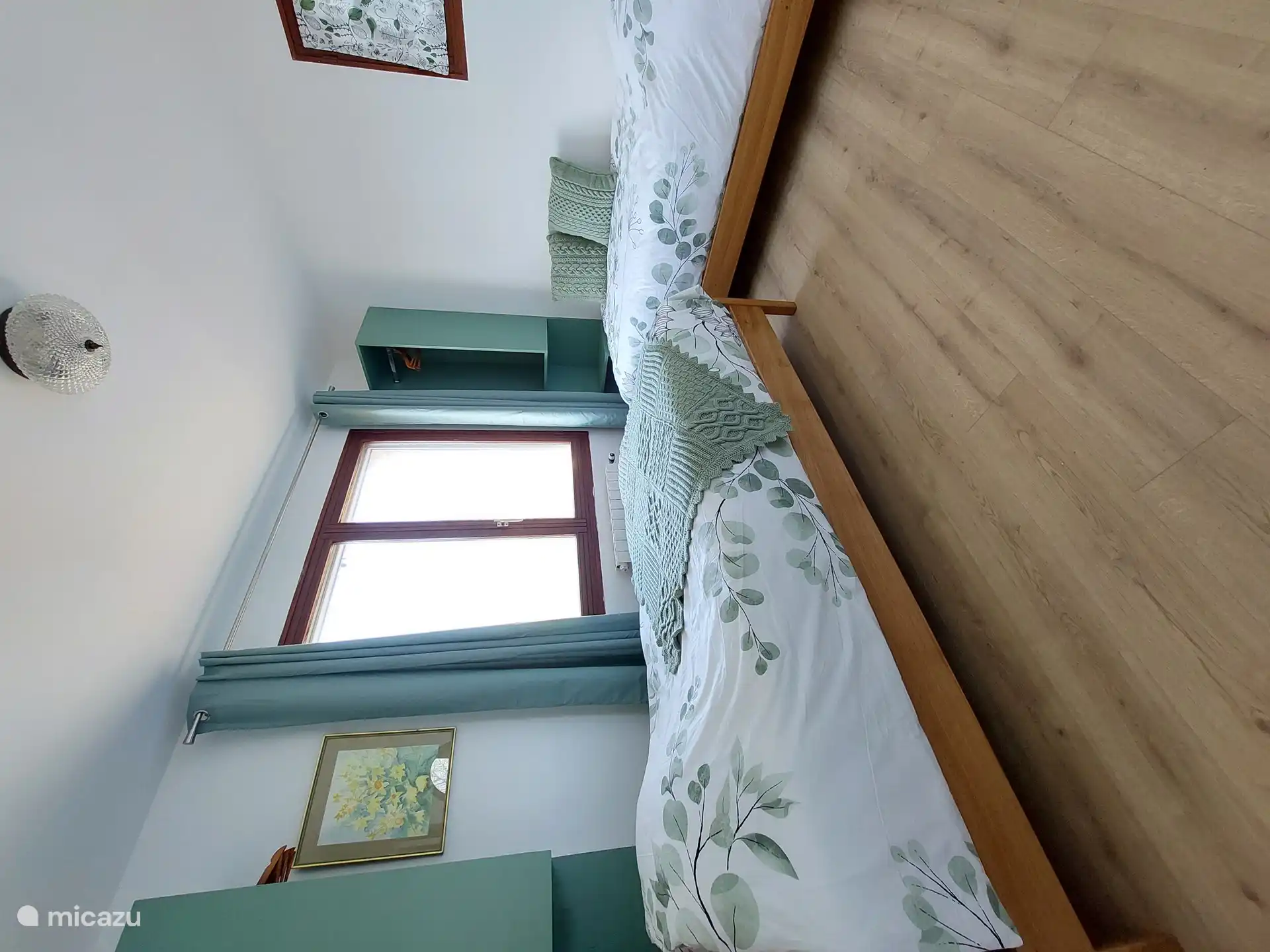 Dormitorio en 1ª planta con dos camas de 90x200cm, 