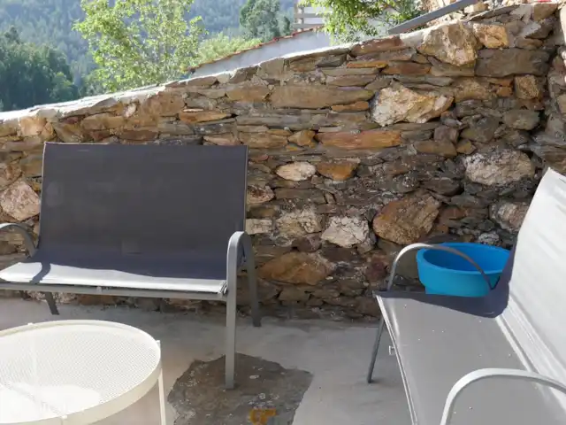 Casa Escola Velha | Portugal, Viseu, Mortágua - maison de vacances Coin salon sur la terrasse