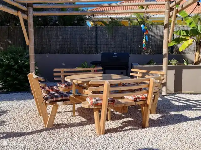 villanueva en Curazao, Bandabou (oeste), Fontein - villa En la mesa redonda.