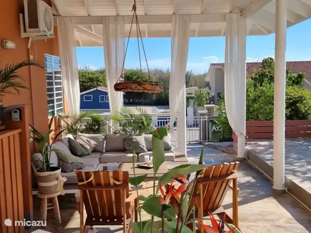 villanueva en Curazao, Bandabou (oeste), Fontein - villa Rincón del salón.