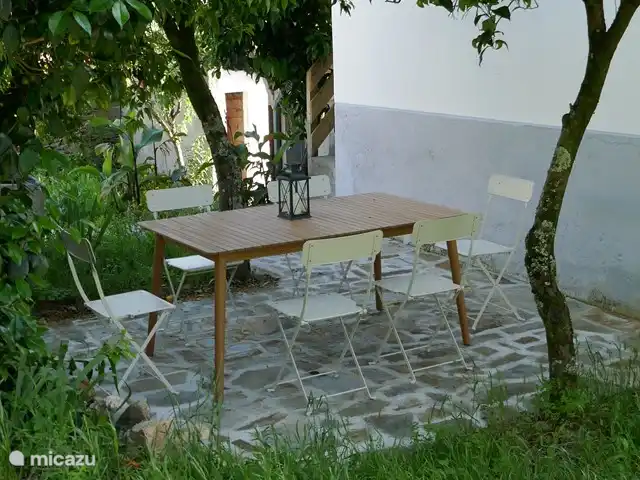 Casa Laranjeira | Portugal, Viseu, Mortágua - maison de vacances En été, il fait beau et frais à l'ombre des arbres