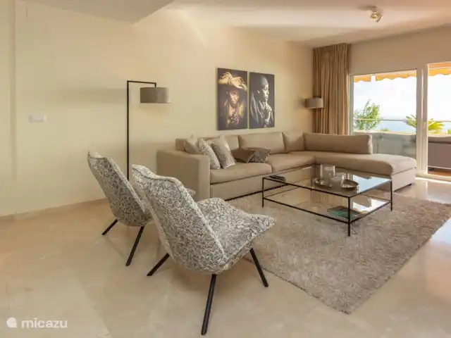 Vista al Mar | Espagne, Costa Blanca, Altea - appartement la porte coulissante a un verrou de sécurité en haut