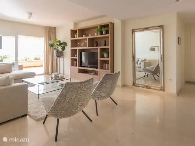 Vista al Mar | Espagne, Costa Blanca, Altea - appartement belle pièce de vie lumineuse avec belle porte coulissante verrouillable