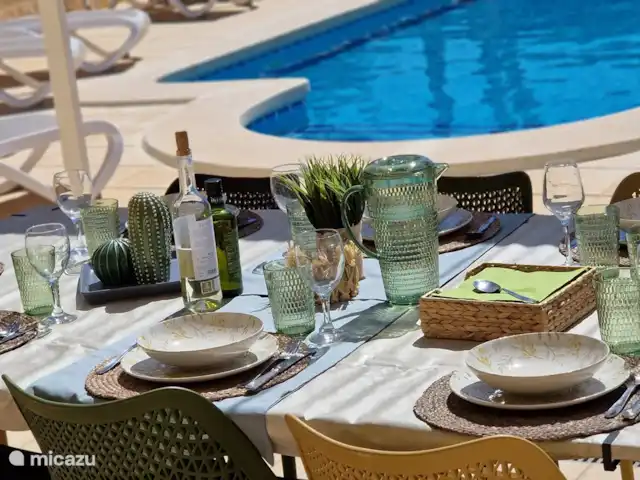 Casa Grand Mirador | Espagne, Costa Blanca, Muchamiel - Alicante - villa Déjeunez au bord de la piscine de la Casa Gran Mirador !