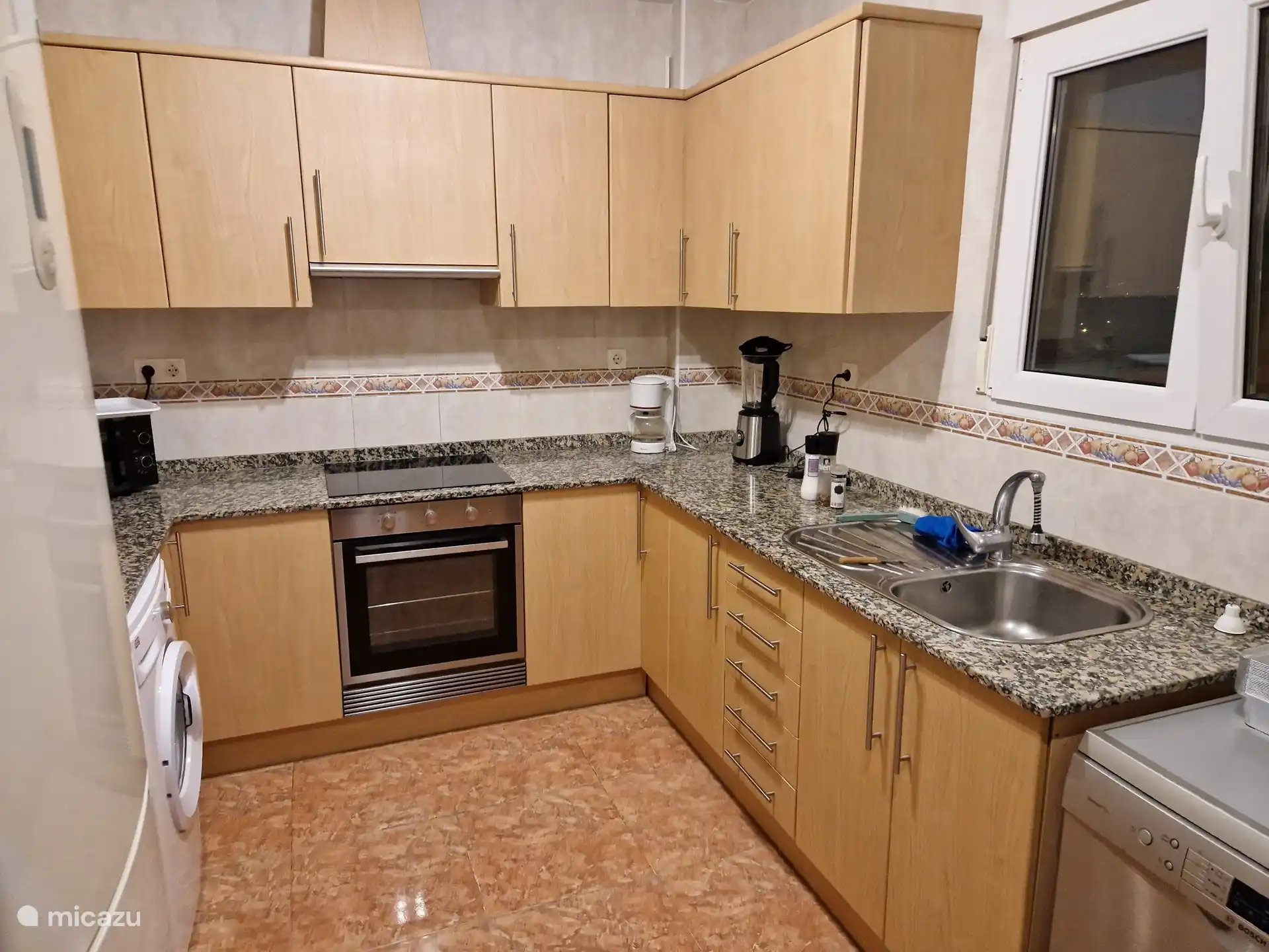 La cuisine au premier étage. 