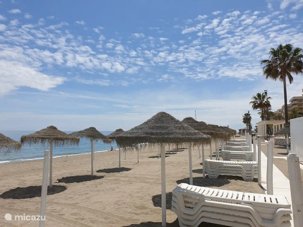 Descanso en la playa bueno para un paseo lance mar