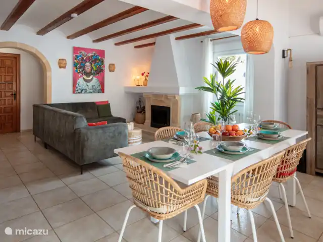 Casa Muy Feliz | Espagne, Costa Blanca, Jávea - villa Salle à manger dans le salon