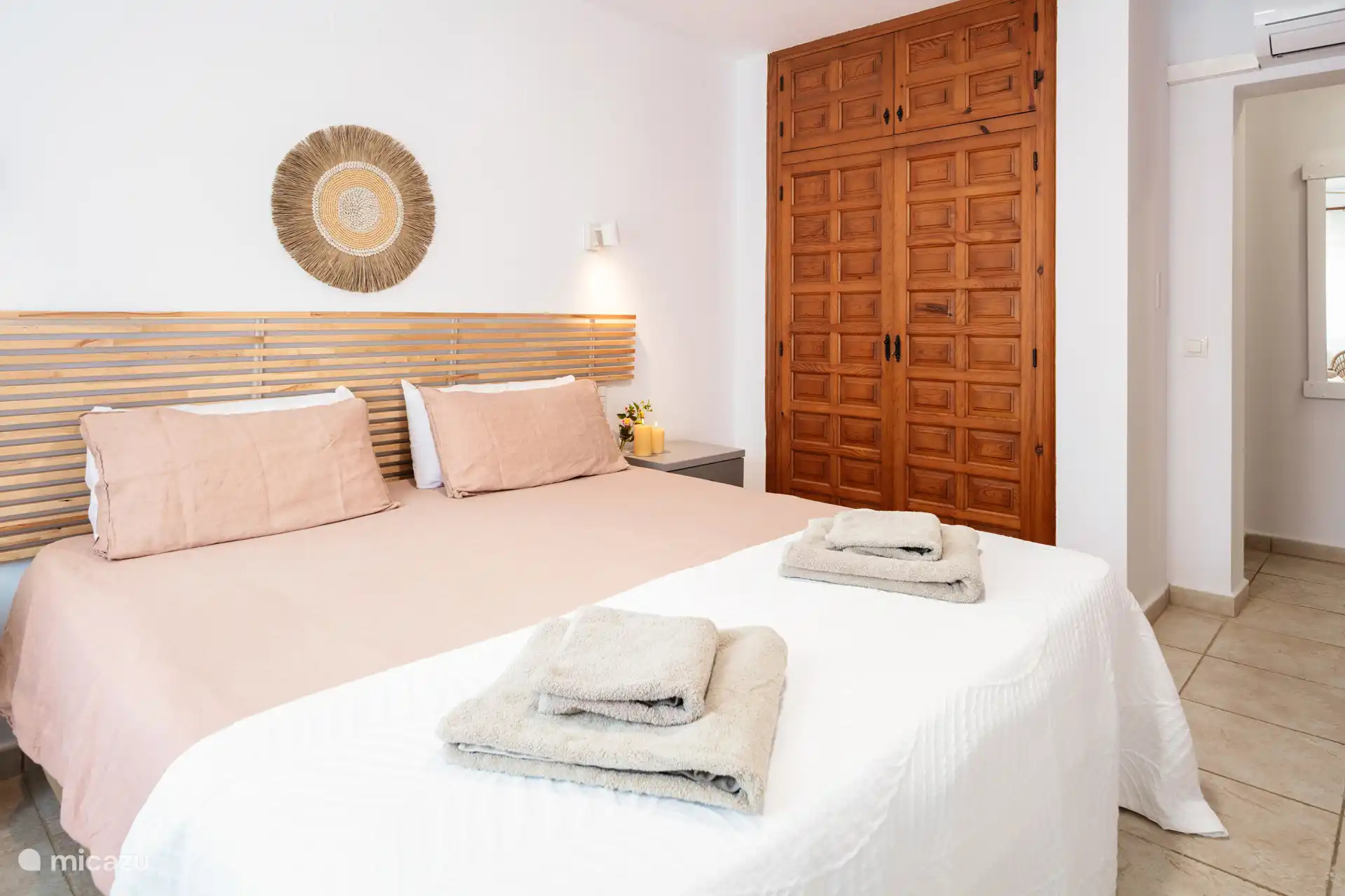 Master bedroom with en-suite bathroom. 