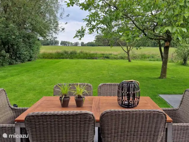 Huisje Weidezicht ● Achterhoek huren in Nederland, Gelderland, Lievelde - vakantiehuis Lekker tafelen met weids uitzicht