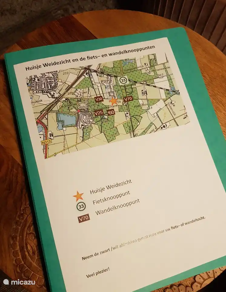 Wander- und Radwege ab unserem Haus. Viel Spaß!