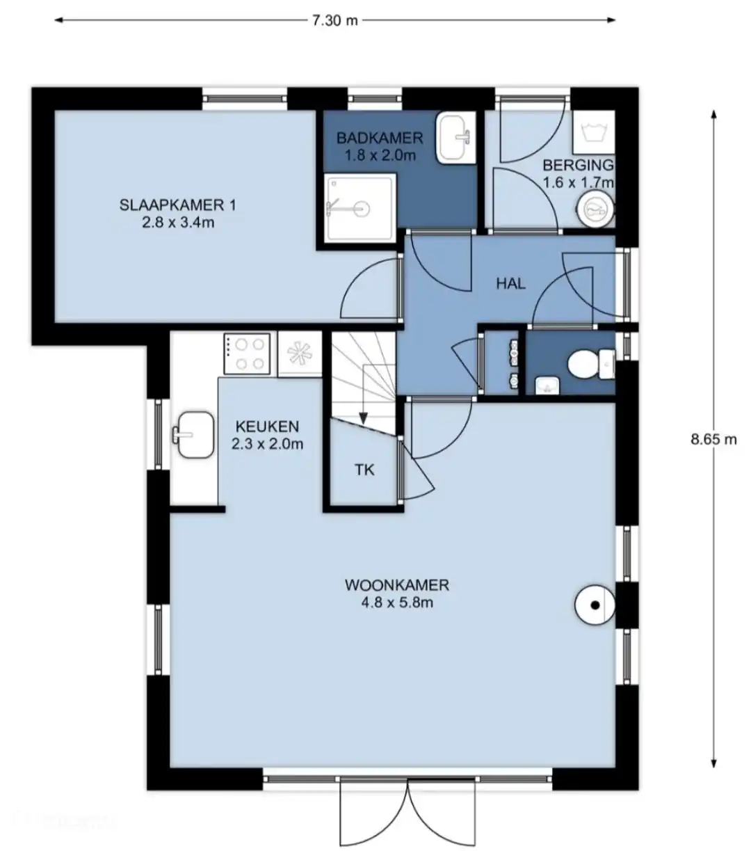 Grundriss Erdgeschoss