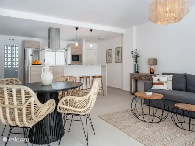 Appartement Plage Arenal | Espagne, Costa Blanca, Jávea - appartement Salon et cuisine