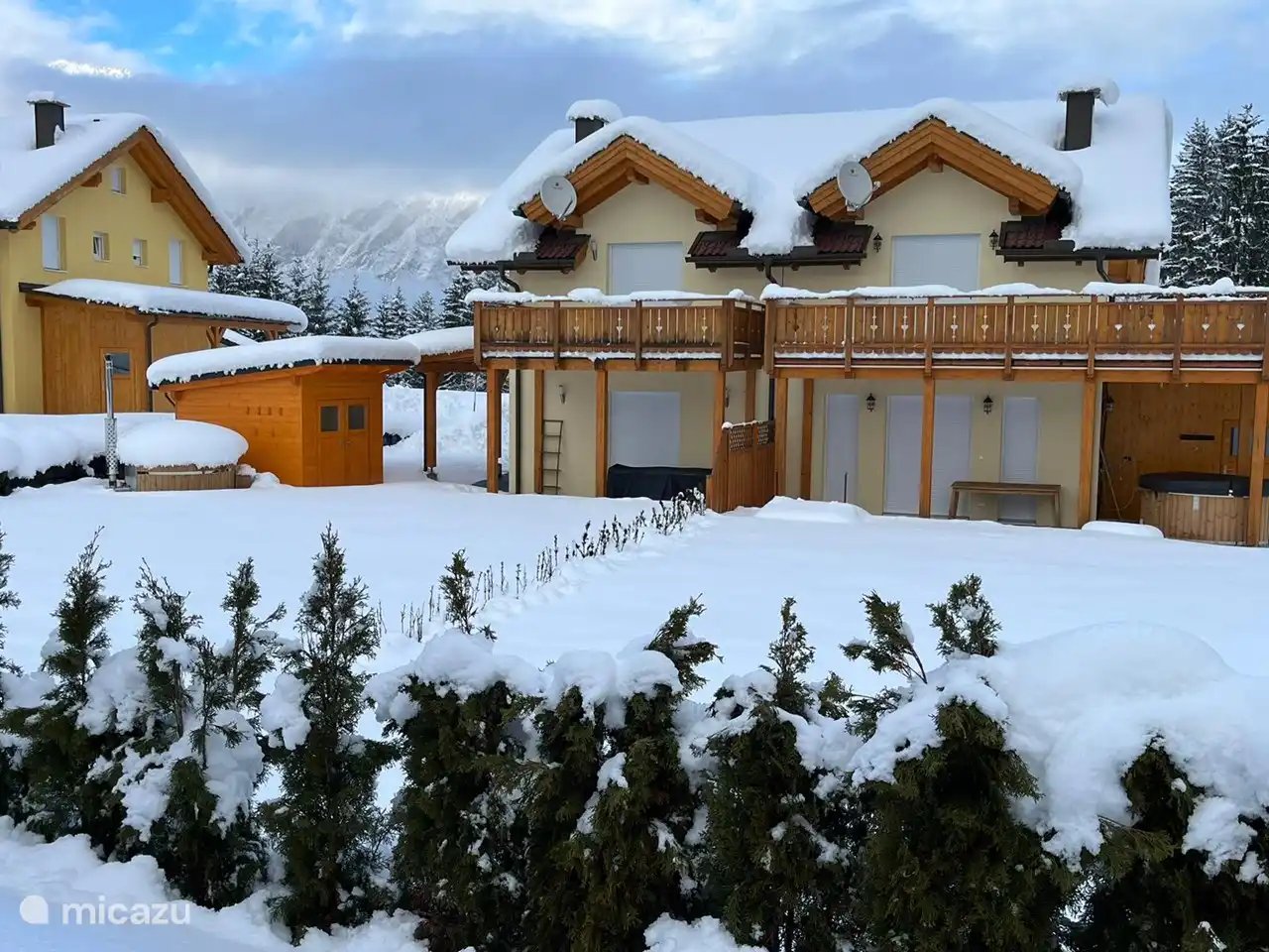 maison de vacances, Arnoldstein, Carinthie, Autriche - High Alpine Vacuum EVladen, bain à remous et barbecue
