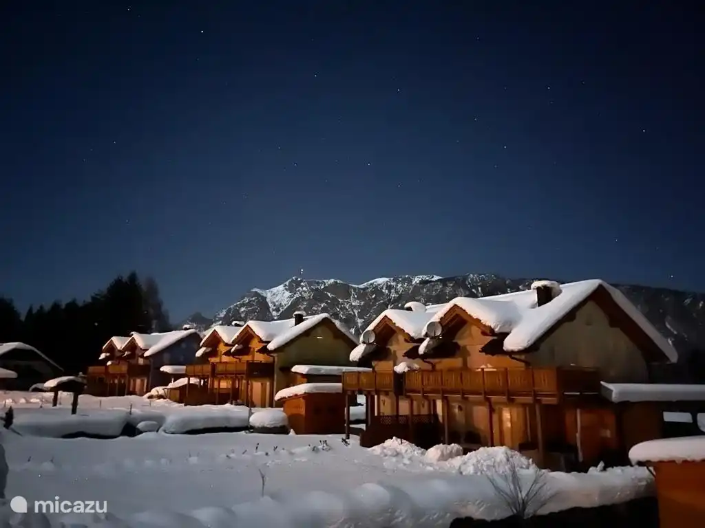 Photo d’ensemble des maisons de vacances 