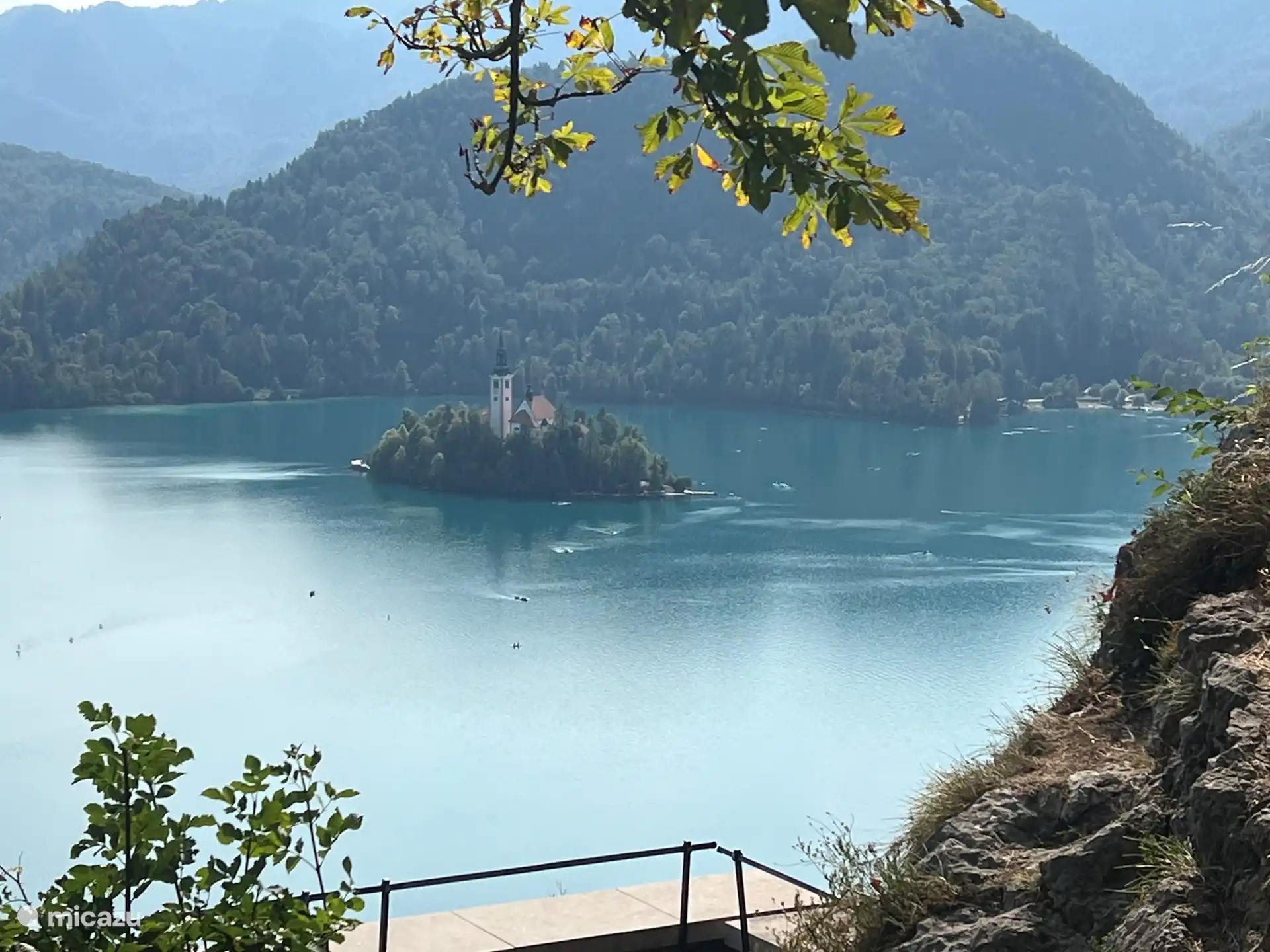 Lac de Bled près de Bled en Slovénie