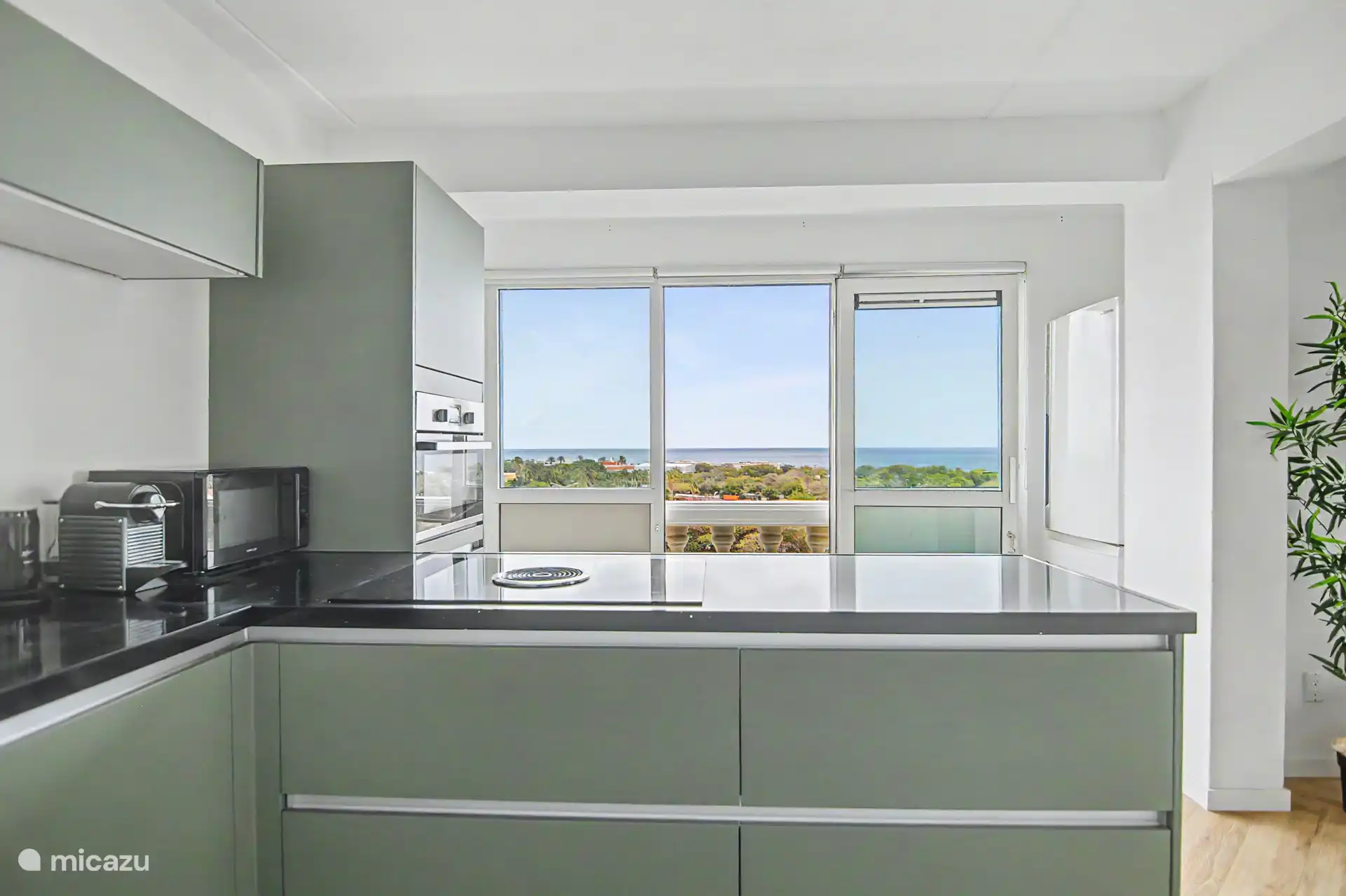 Cuisiner avec vue sur la mer