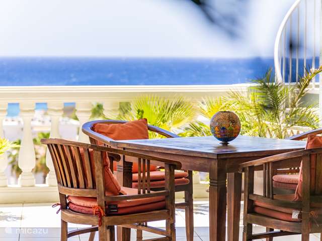 Vakantiehuis Curaçao, Curacao-Midden – appartement Bon Bida Piscadera met zeezicht!