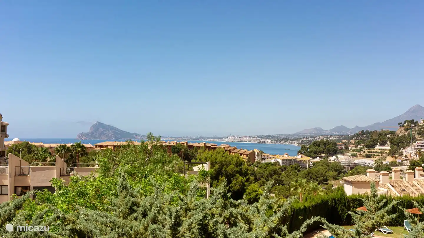 Blick über die Bucht von Altea.