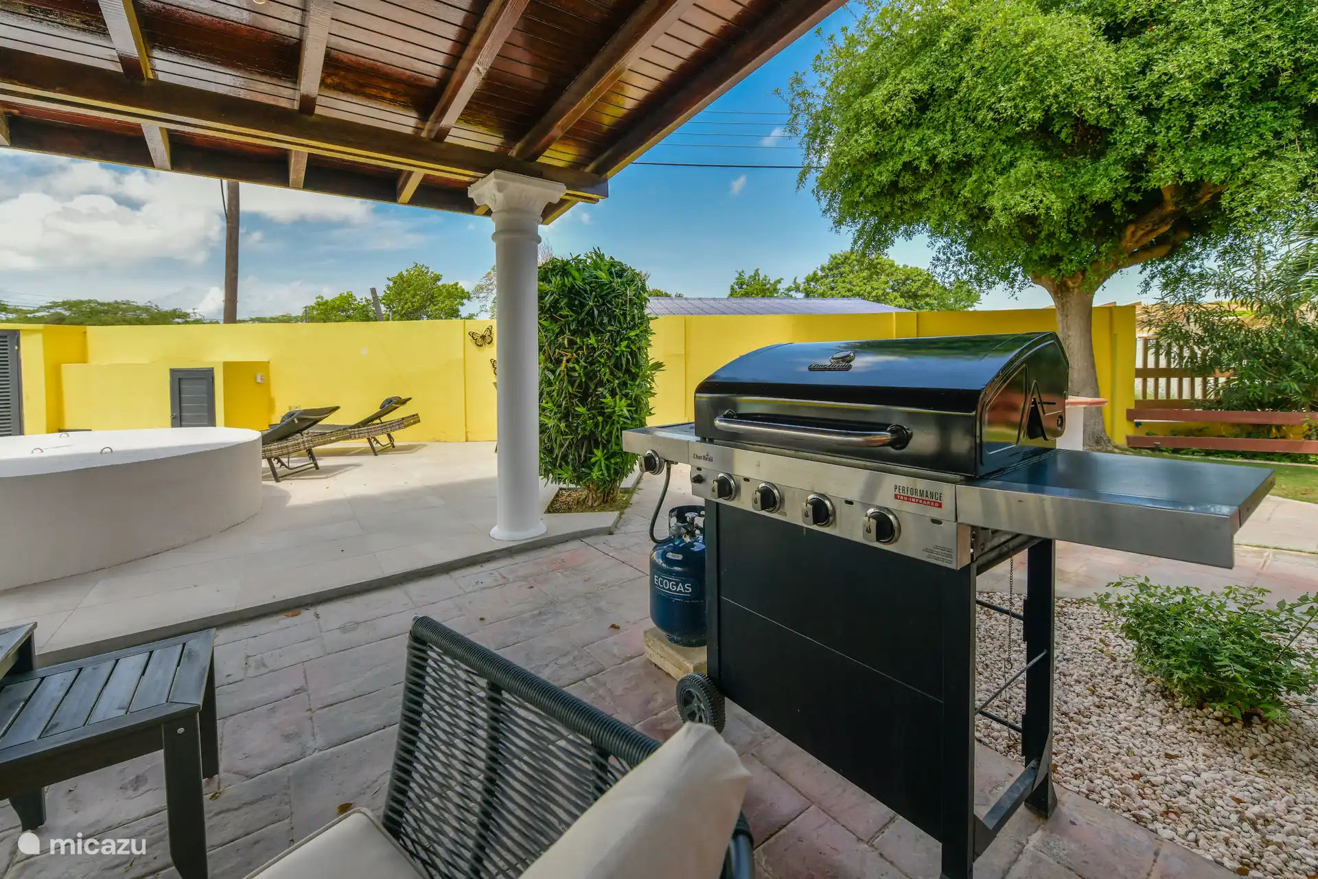 Een goede buiten BBQ 