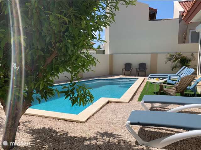 Vakantiehuis Aruba, Noord, Malmok - villa Villa Velaer, compleet met zwembad