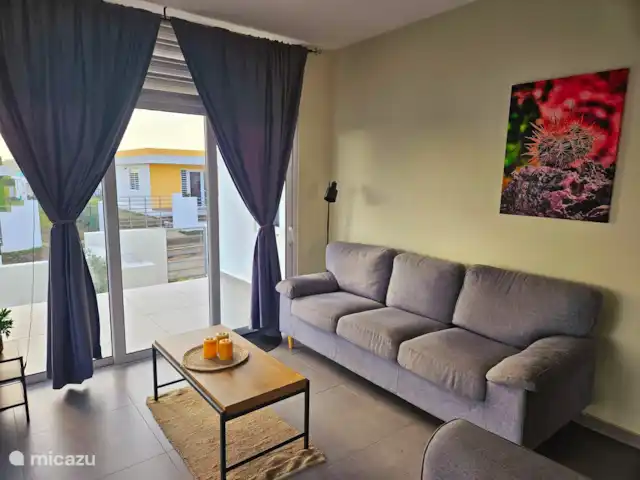 Location de Vacances Curaçao, Curaçao-Centre, Souax, maison de vacances - Na Wechi mi ta: Maison de vacances Curaçao Salon.