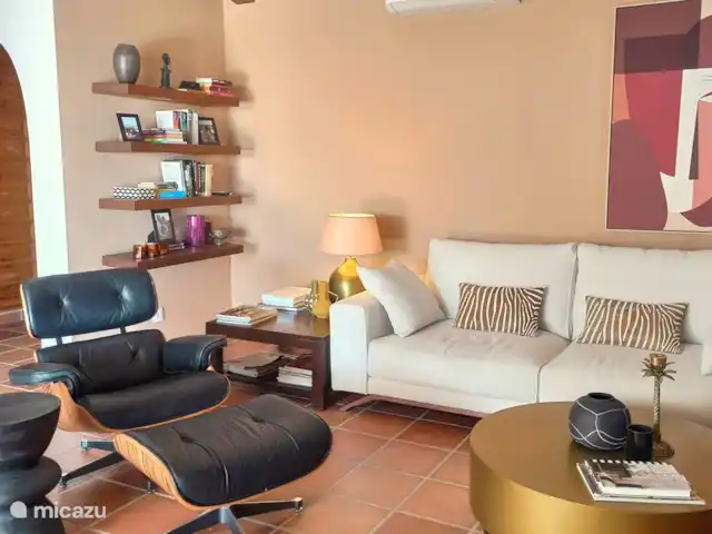 Villa blanche romantique-piscine privée | Espagne, Costa del Sol, Nerja - villa Un salon cosy