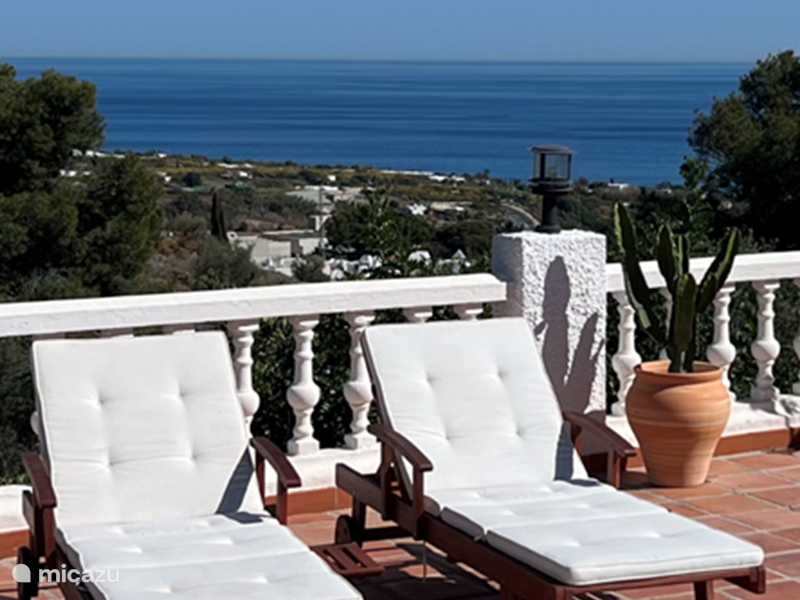 Vakantiehuis Spanje, Costa del Sol, Nerja Villa Romantisch witte Villa-privé pool