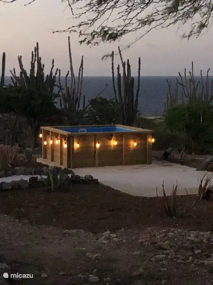 Tauchbecken bei Nacht