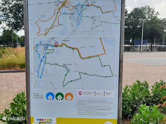 De Gouwe, bungalow en un estanque de pesca en Países Bajos, Overijssel, Gramsbergen - bungaló Rutas