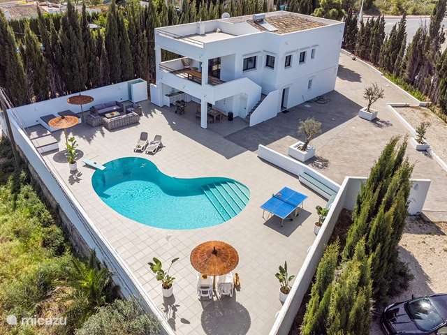 Vakantiehuis Spanje, Costa Blanca, Javea – villa Ibiza stijl villa loopafstand strand