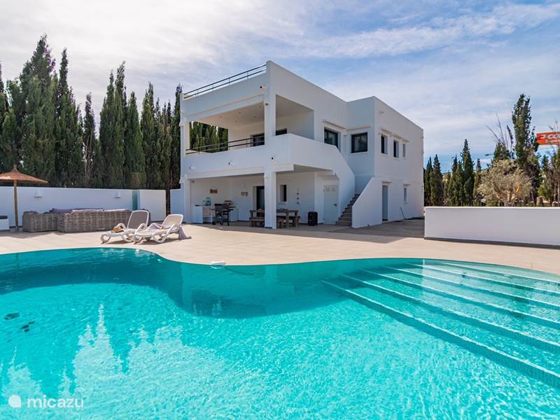 Vakantiehuis Spanje, Costa Blanca, Javea Villa Ibiza stijl villa loopafstand strand