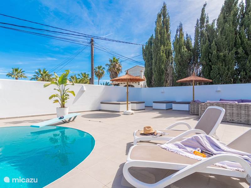 Holiday home in Spain, Costa Blanca, Javea Villa Ibiza style villa walking distance to the beach