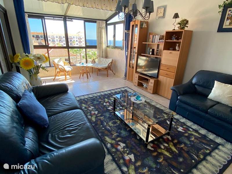 Casa vacacional España, Tenerife, Costa del Silencio Penthouse Apartamento Familiar Vista Atlántico