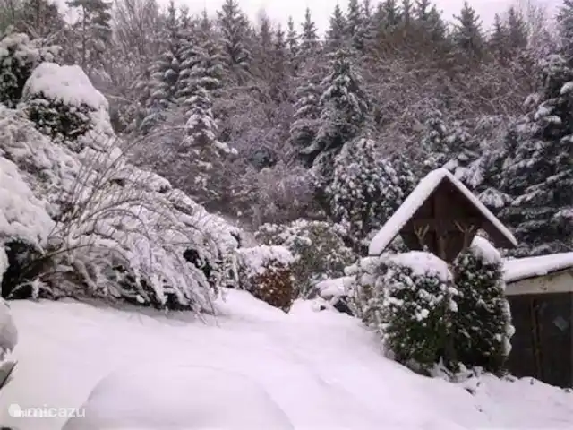 Gran Chalet Monschau en Alemania, Eifel, Monschau - chalet ... en el invierno