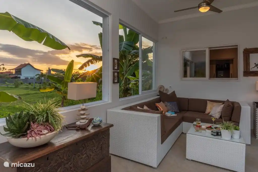 Lounge-Ecke mit schöner Aussicht.