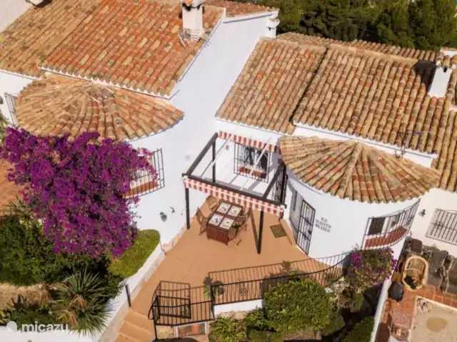 La Casita Blanca Hermano | Espagne, Costa Blanca, Moraira - bungalow La Casita Blanca Hermano - vue de dessus