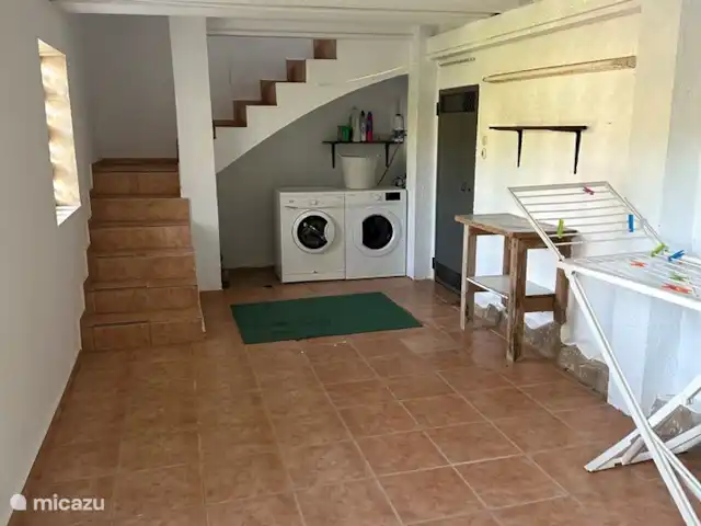 La Casita Blanca Hermano | Espagne, Costa Blanca, Moraira - bungalow La Casita Blanca Hermano - laveuse et sécheuse