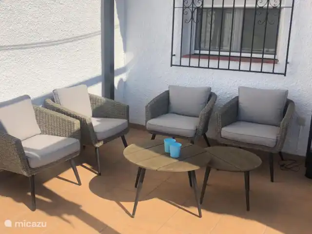 La Casita Blanca Hermano | Espagne, Costa Blanca, Moraira - bungalow La Casita Blanca Hermano - Terrasse Est