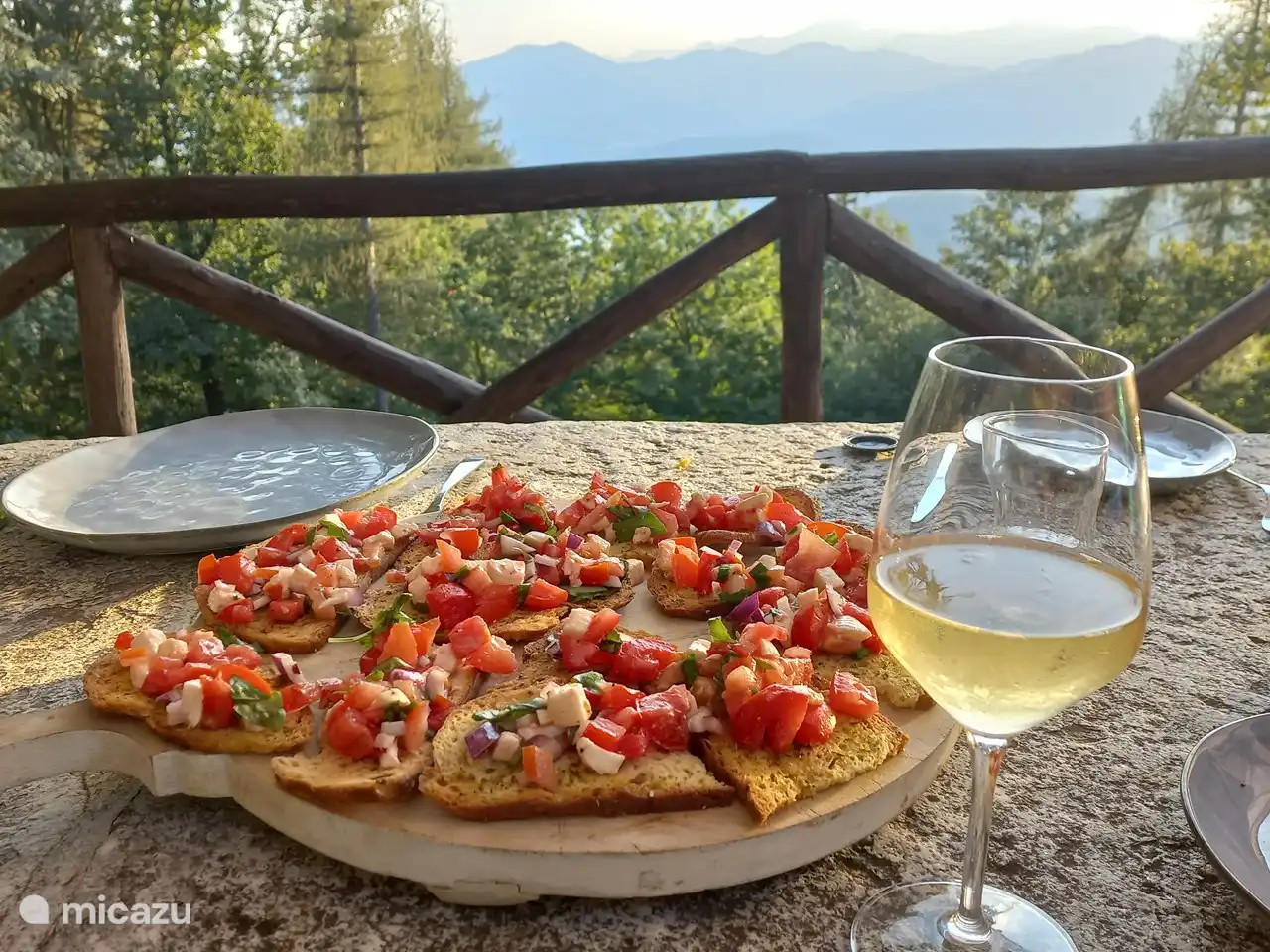 Casa Mottarone in Italien, Piemont, Armeno - Blockhütte / Lodge